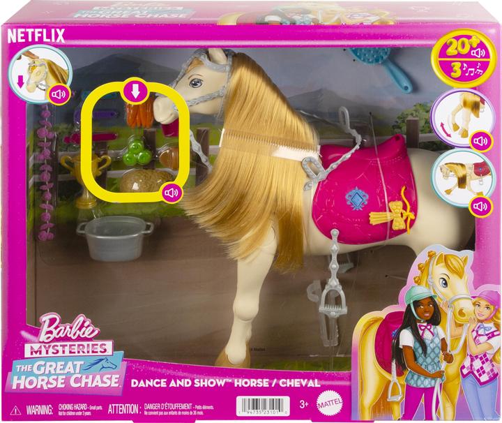 Image du produit Barbie Danse et spectacle cheval