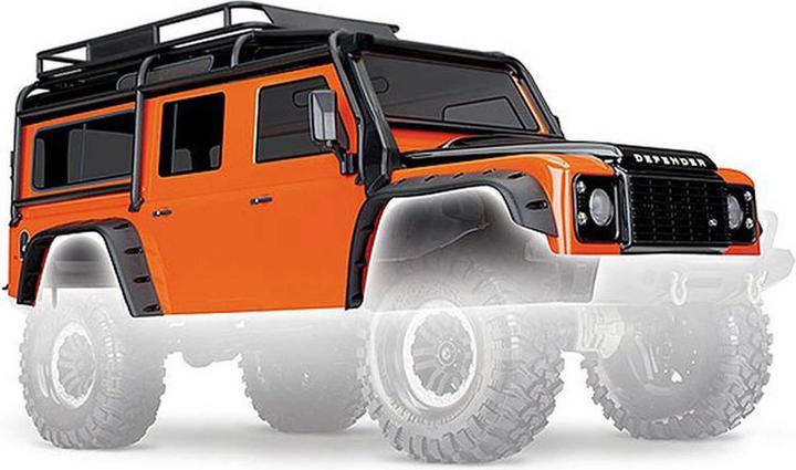 Immagine prodotto Traxxas Corpo, Land Rover Defender, Adventure Edition arancione/nero