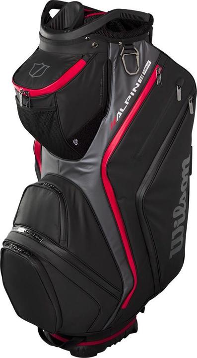 Produktbild Wilson - Alpine Dry Cart Bag - Black/Grey/Red