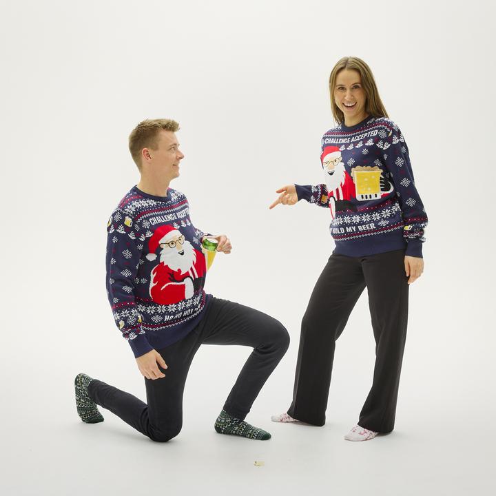 Produktbild Christmas Sweats Ho Ho Hold My Beer (S)