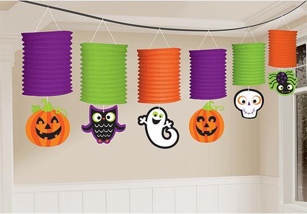 Actual product image Fasnacht HW paper lamp garland 365cm