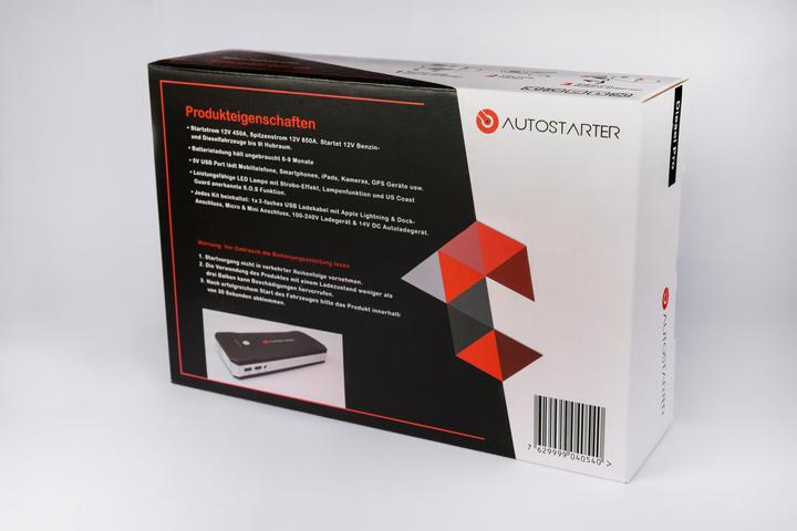 Immagine prodotto Autostarter Diesel Pro 12V (850 A, 20000 mAh)
