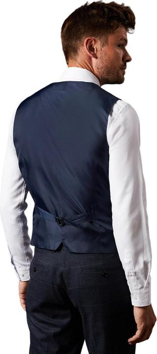 Actual product image Burton Mens Checked Tweed Look Waistcoat (S)