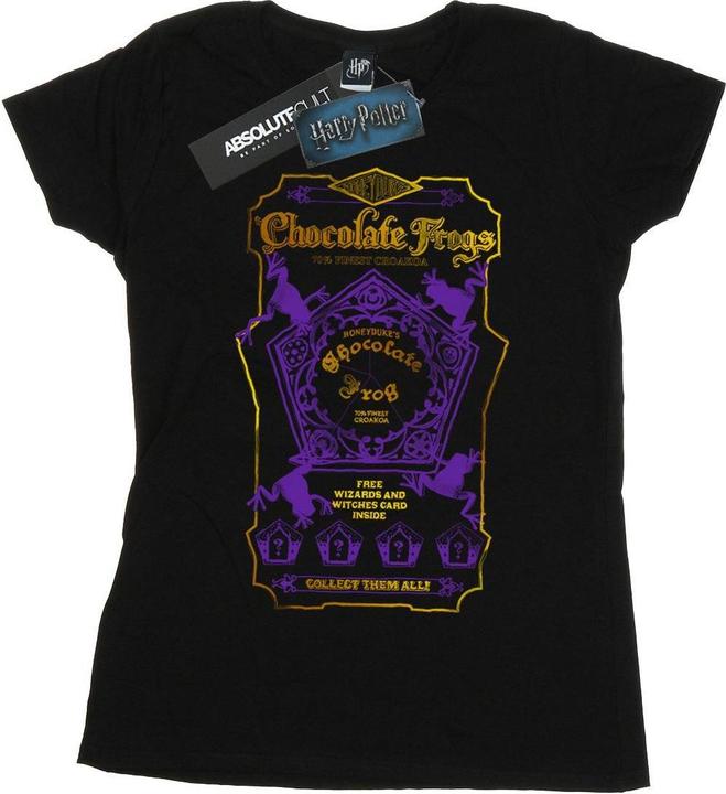 Image du produit - T-shirt CHOCOLATE FROGS COLOURED LABEL - Femme (XL)