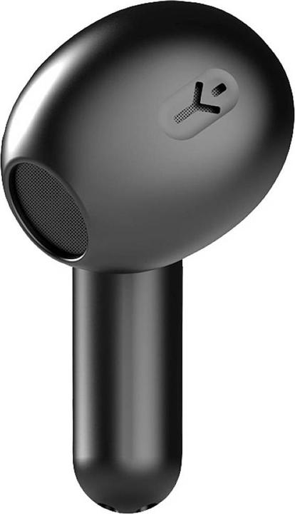 Actual product image Ryght MINO In Ear Headset Bluetooth® Stereo Black Microphone Noise Cancellation Battery Charge Indicator (ANC, Cable)