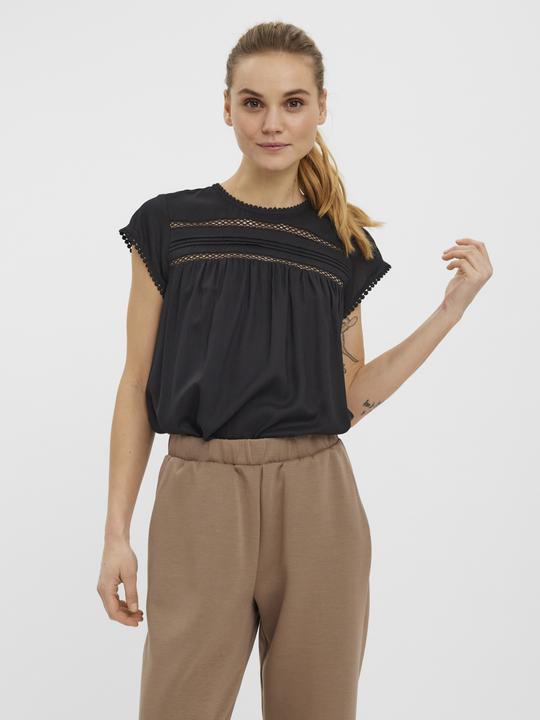 Produktbild Vero Moda Spitze Oberteil mit kurzen Ärmeln (S)