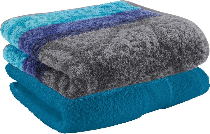 Immagine prodotto Erwin Müller Set di asciugamani da doccia "Paisley" 2-Pack (70 x 140 cm)