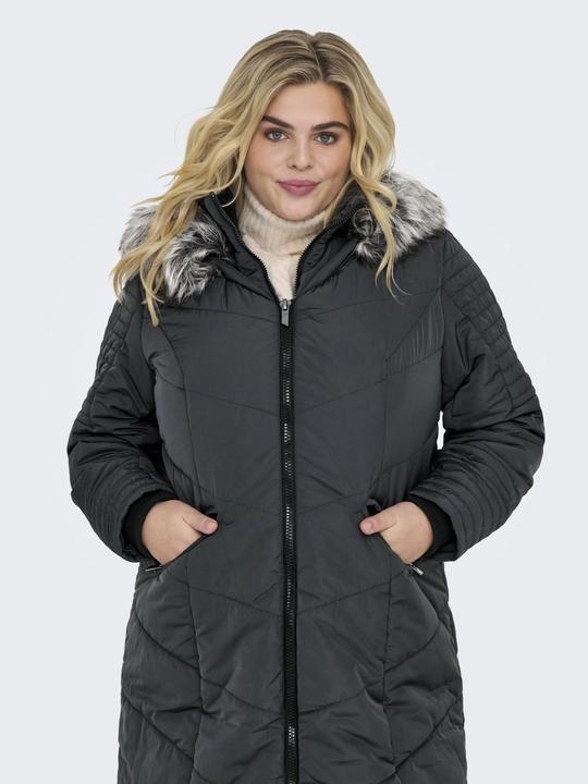 Image du produit Only Capuche Poignets côtelés Manteau (46)