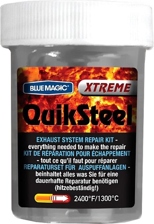 Image du produit Quiksteel 18003EU Thermosteel Masse de réparation métallique résistante à la chaleur 85 g (85 g)