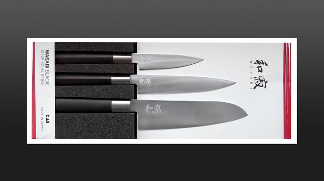 Produktbild Kai Wasabi Messerset Santoku (20 cm)