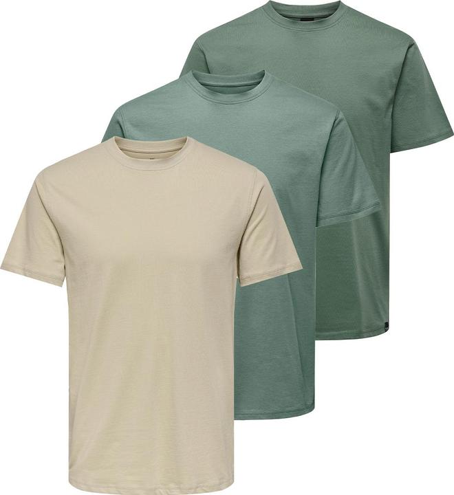 Produktbild Only & Sons 3er Pack MAX T-Shirt (L)