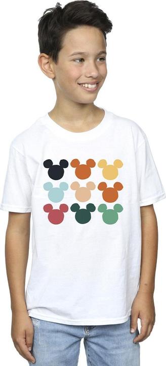 Image du produit Disney - T-shirt MICKEY MOUSE HEADS SQUARE - Garçon (128)