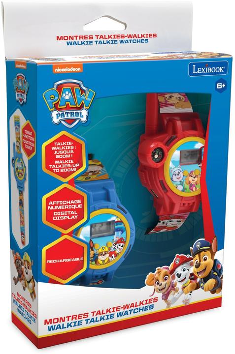 Image du produit Lexibook Paw Patrol Walkie Talkie 2-en-1 watch (200m) (DMWTW1PA) (0.20 km)