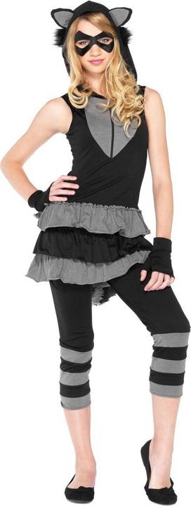 Actual product image Leg Avenue Cheeky raccoon costume for teenagers (128, 134)