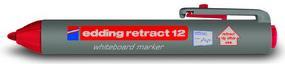 Image du produit Edding Retract 12 (Rouge, 3 mm, 1 x)