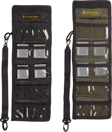 Actual product image Stealth Gear Compact Flash card storage pouch Charcoal