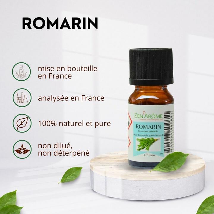 Actual product image Zen Arôme Room fragrance essential rosemary aroma oil No.47