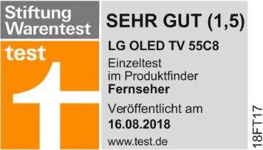 Image du produit LG OLED55C8LLA (55", OLED, 4K, 2018)