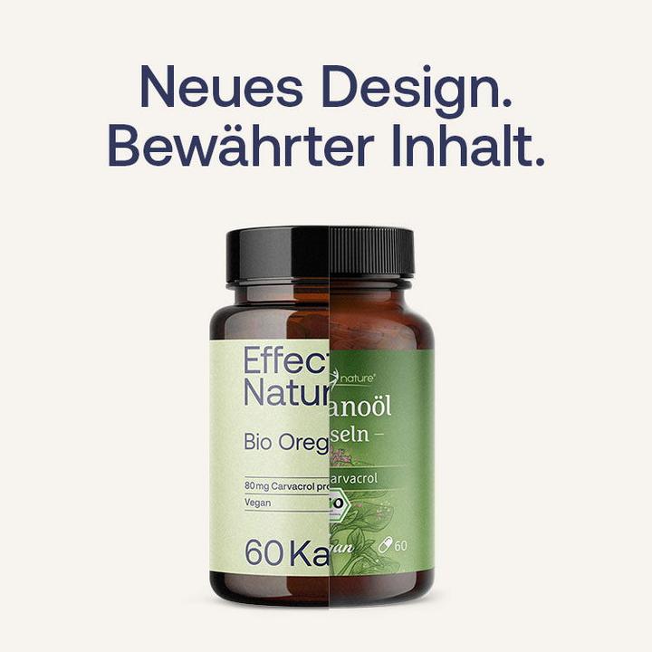 Actual product image Effective Nature Oregano Oil Capsules (60 Piece, Capsules, 30 g)