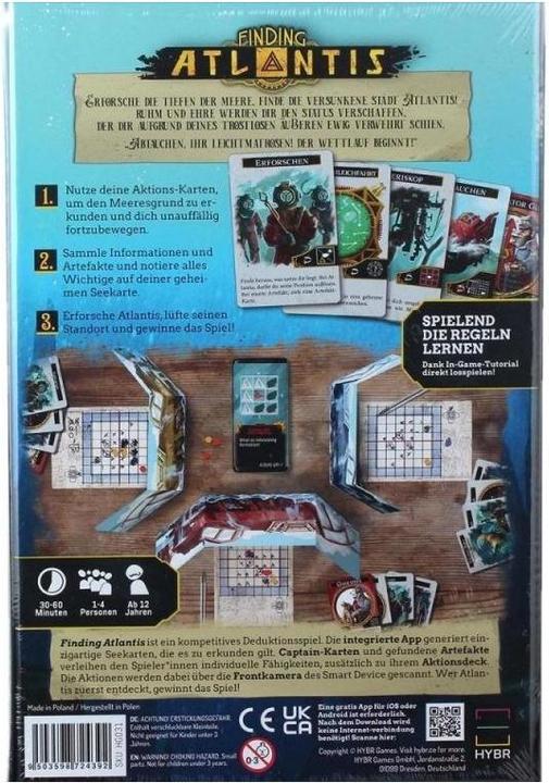 Produktbild Kennerspiel Finding Atlantis -DE- (Deutsch)