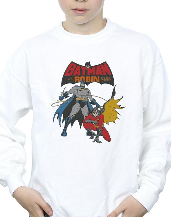 Actual product image Boys Batman And Robin Sweatshirt (152, 158)