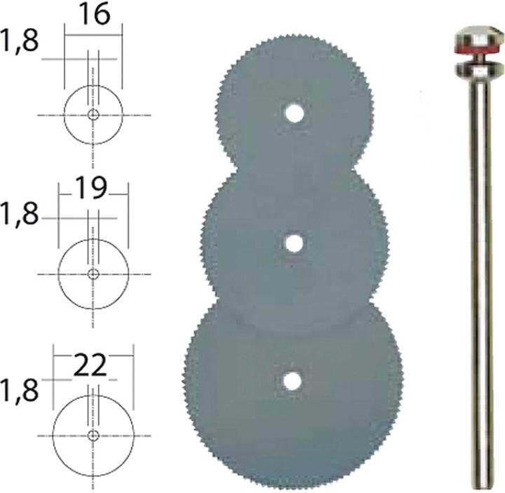 Actual product image Proxxon Cut-off saw blades
