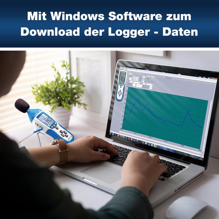 Produktbild Peaktech P 8005 Schallpegelmessgerät