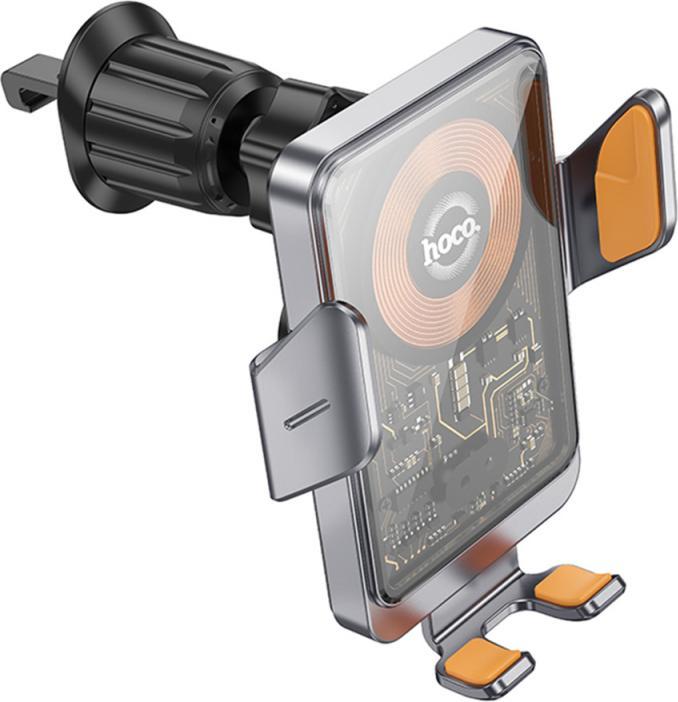 Immagine prodotto Hoco Stazione di ricarica 2 in 1 QI Wireless Fast Charge per auto con base di ricarica