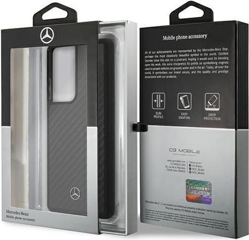 Produktbild Mercedes MEHCS21LRCABK S21 Ultra G998 black / black carbon case Dynamic Line (Samsung Galaxy S21 Ultra 5G)