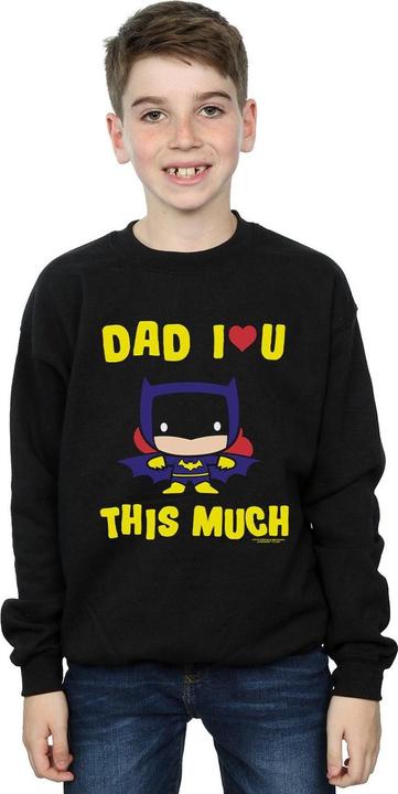 Immagine prodotto Batman Dad I Love You This Much Felpa Ragazzi (152, 158)