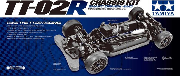 Produktbild Tamiya TT-02R Chassis (Kit)