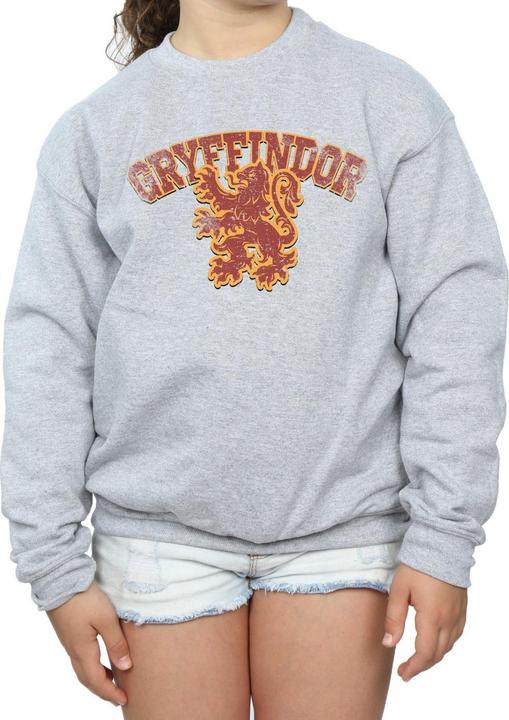 Actual product image Girls Gryffindor Sport Emblem Sweatshirt (152, 158)