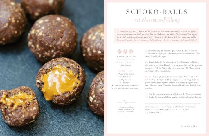 Actual product image You deserve this. Snack Cookbook (German, Pamela Reif)