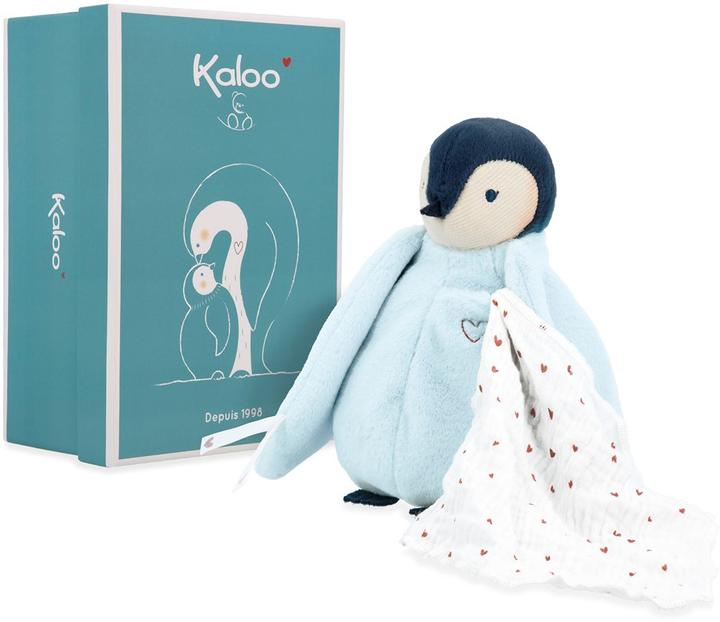 Kaloo Complices – Penguin Blue mit Kissenstoff