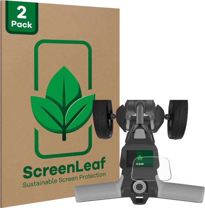 ScreenLeaf Schutzfolie nachhaltiger Displayschutz Displayschutzfolie Folie Klar Transparent