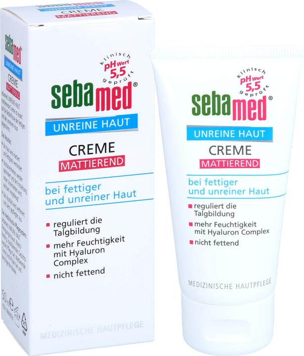 Immagine prodotto Sebamed Crema opacizzante pelle impura, 50 ml CRE (50 ml, Crema 24h)