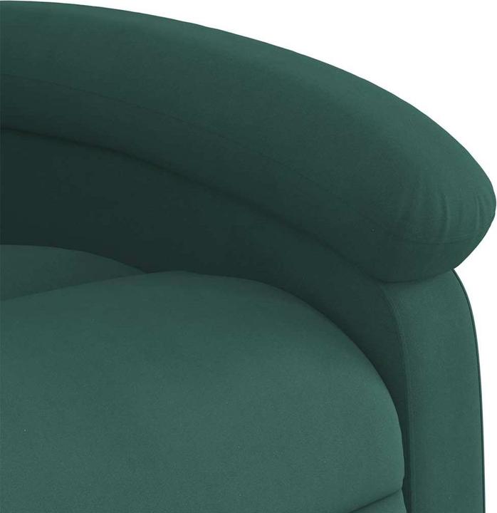 Actual product image VidaXL Massage chair with stand-up aid electric velvet