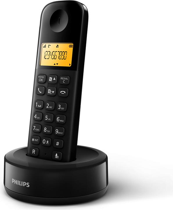 Produktbild Philips Wireless Phone D1601B/34 1,6 300 mAh GAP Black