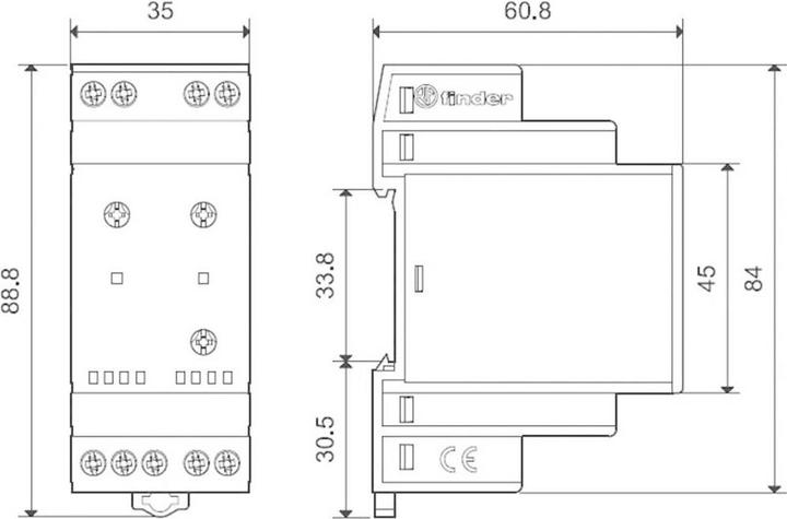 Produktbild Finder Dämmerungsschalter 2 Ausgänge