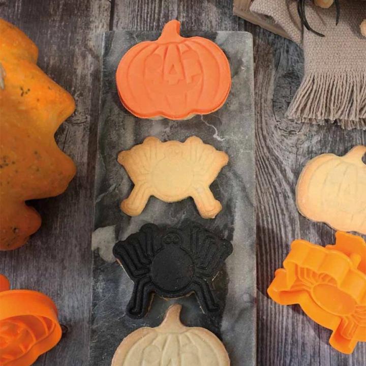 Image du produit ScrapCooking Set de 2 emporte-pièces Halloween araignée et citrouille