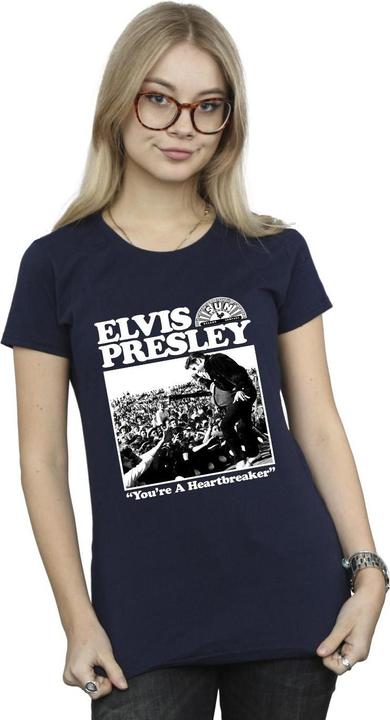 Immagine prodotto Elvis A Heartbreaker Maglietta Donna (XL)