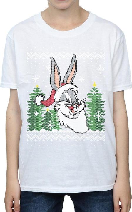 Image du produit Looney Tunes - T-shirt BUGS BUNNY CHRISTMAS FAIR ISLE - Garçon (152, 158)