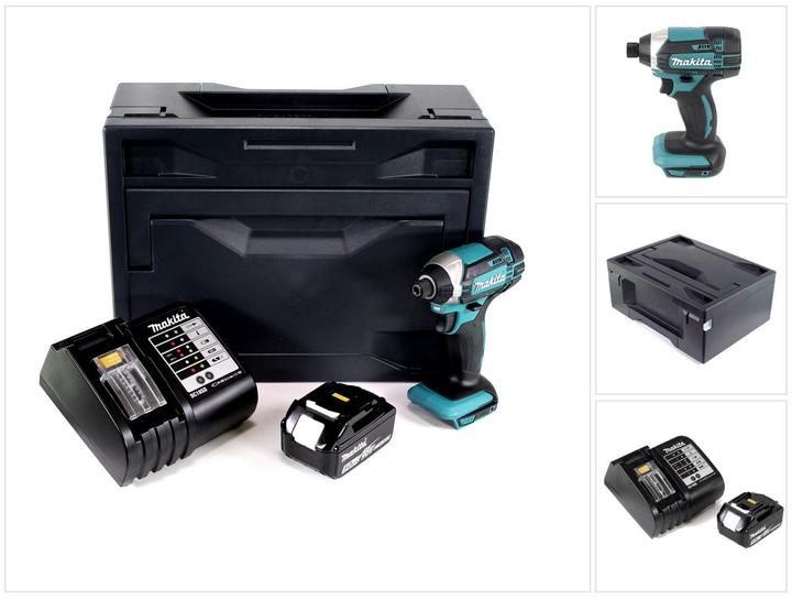 Image du produit Makita DTD 152 STX Clé à choc sans fil 18V + 1x batterie 5,0 + chargeur + Makbox (Fonctionnement sur batterie)