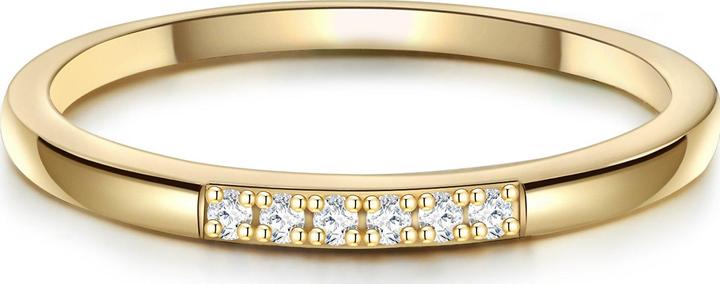 Image du produit Glanzstücke München Femme argent sterling zirconium or jaune - 26585 (52, Argent 925)