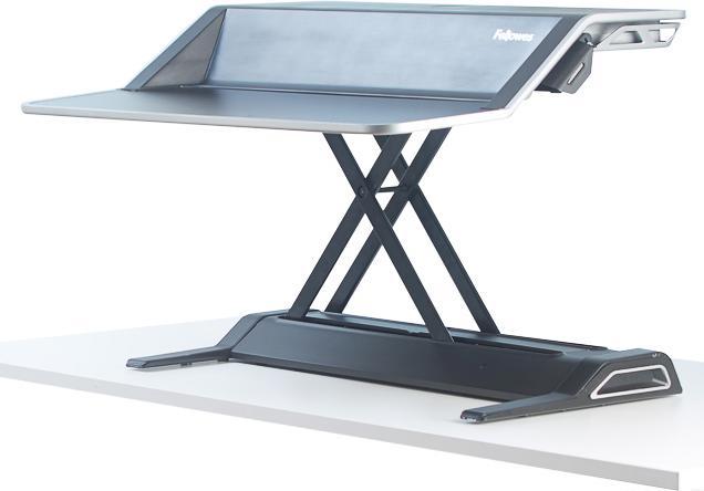 Actual product image Fellowes Lotus sitting/standing workstation