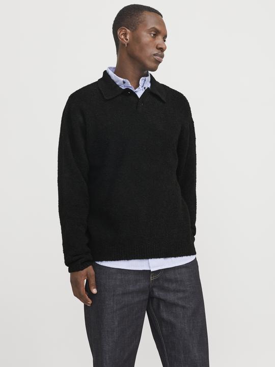 Actual product image Jack & Jones Jprwinter Knit Boucle Polo Styd Aw24 (XL)