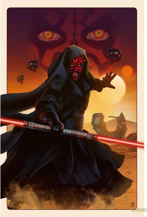 Produktbild Sideshow Star Wars Kunstdruck Darth Maul: The Phantom Menace 41 x 61 cm - ungerahmt