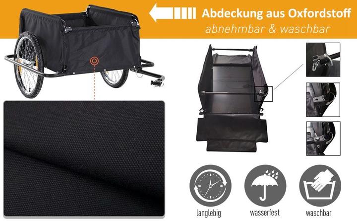 Produktbild Homcom Fahrradanhänger
