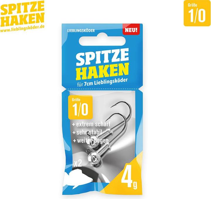 Lieblingsköder Spitze Haken Jigkopf