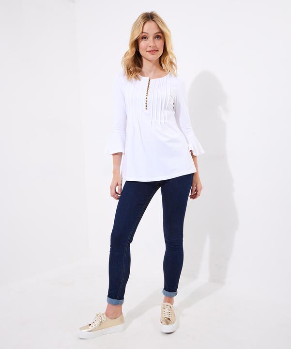 Actual product image Joe Browns Longline Button-Down Jersey Top (46)